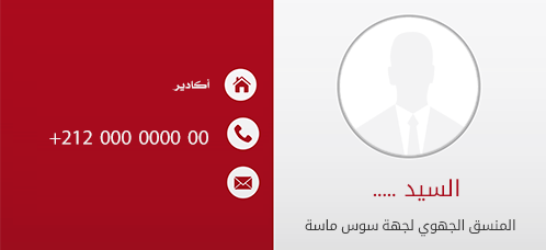 Business Cardregion sous massa